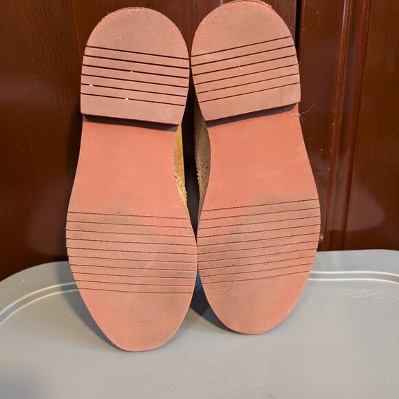 J Crew Kenton Suede Wingtip Dress Shoe US 8.5 - Picture 6 of 7